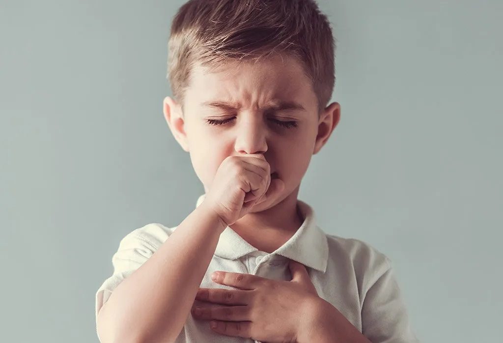child with their cough